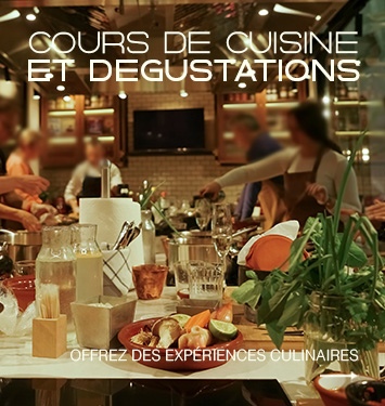 Cours de cuisine & Dégustation